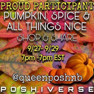Proud Participant Pumpkin, Spice & Everything Nice Shop & Share